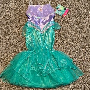 NWT Toddler Ariel Costume Size Small 4-6X